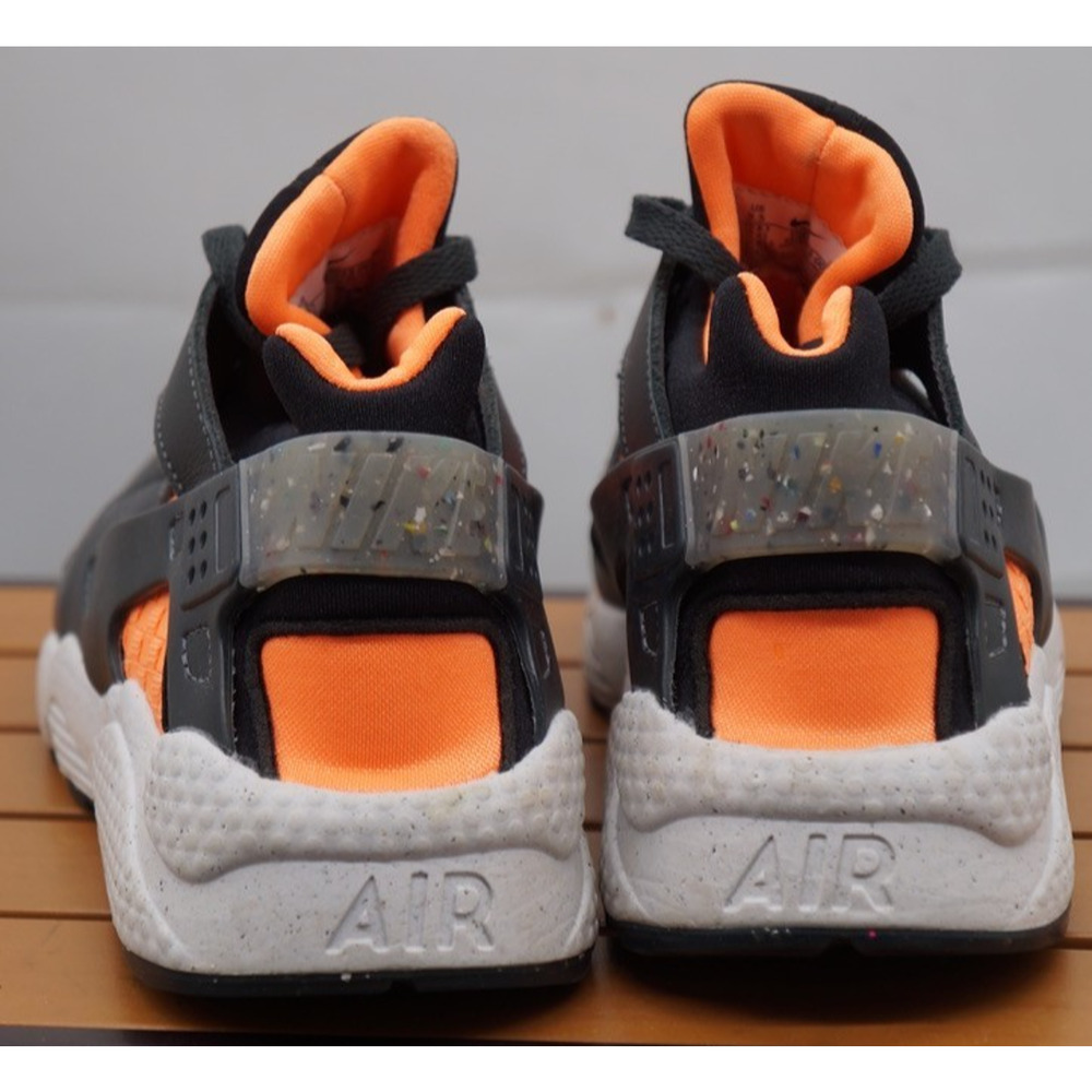 Nike Air Huarache Crater PRM - Black Atomic Orange - DG5013 001 - Men's Size 9.5 - Picture 5 of 11